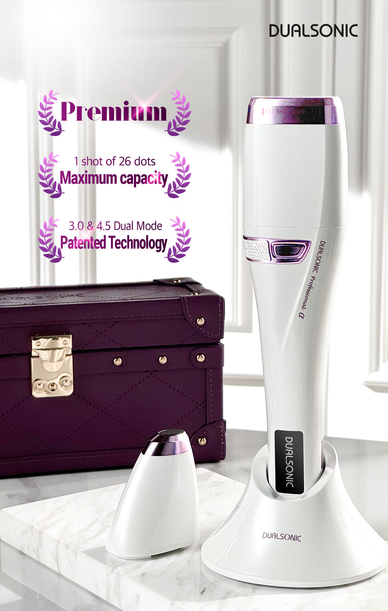 DUALSONIC - Beauty Device ㅣ High Frequency Massager ㅣ Skin DUALSONIC - Beauty Device ㅣ High Frequency Massager ㅣ Skin